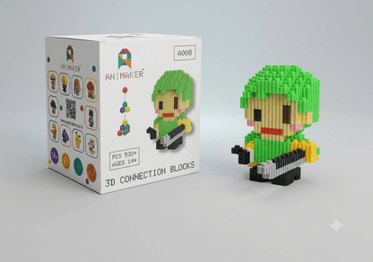 3D Connection Blocks A008