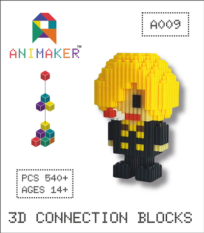 3D Connection Blocks A009
