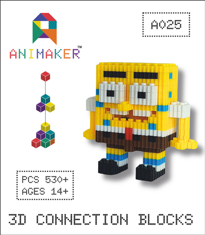 3D Connection Blocks A025