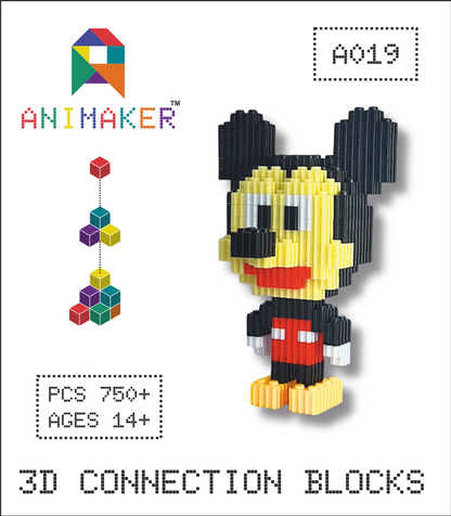 3D Connection Blocks A019