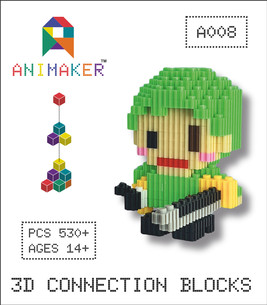 3D Connection Blocks A008